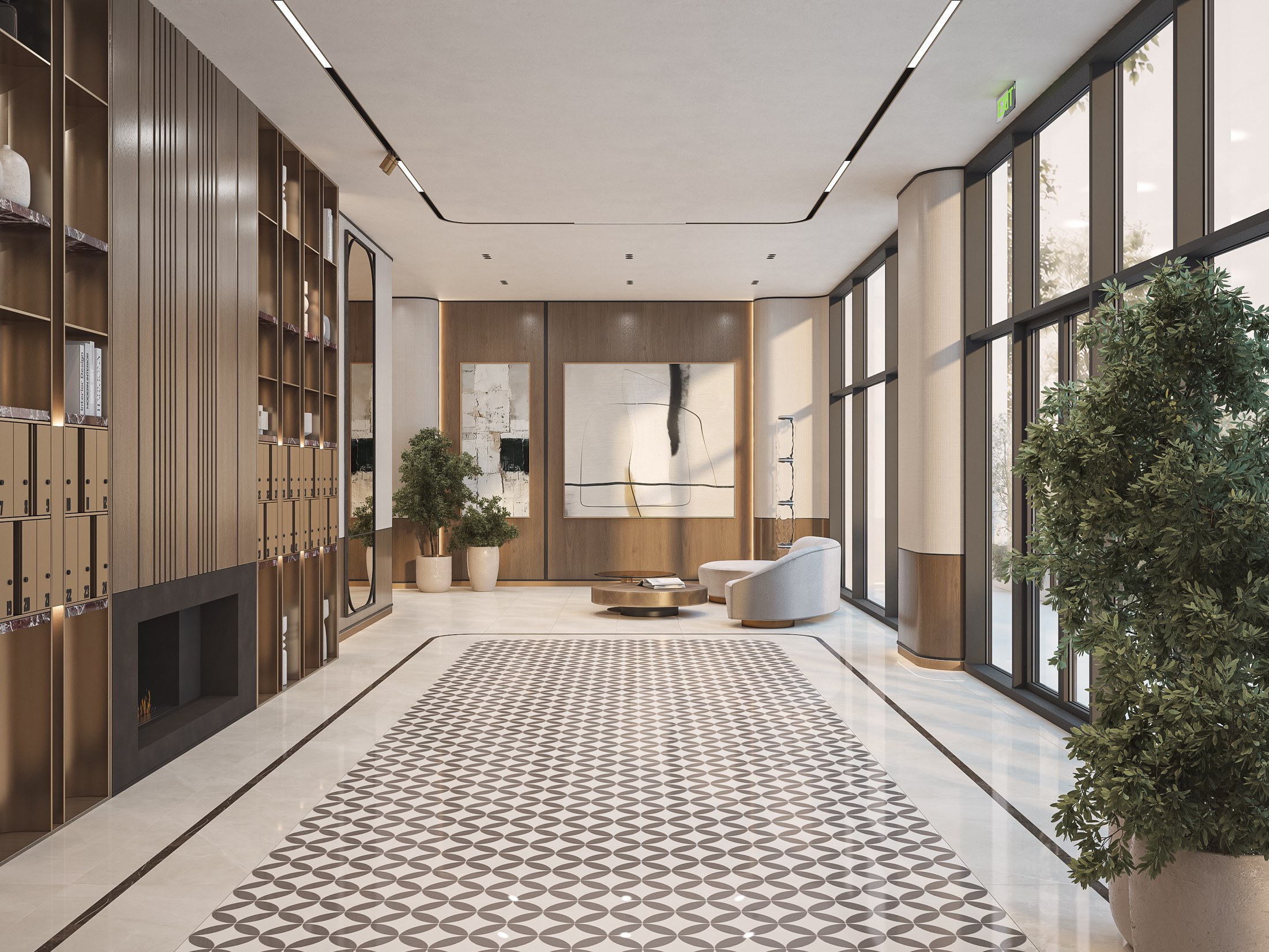 Holurile și spațiile comune Atlet Residence